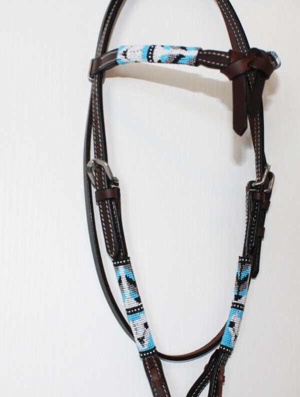 BRidle leather beaded for sale