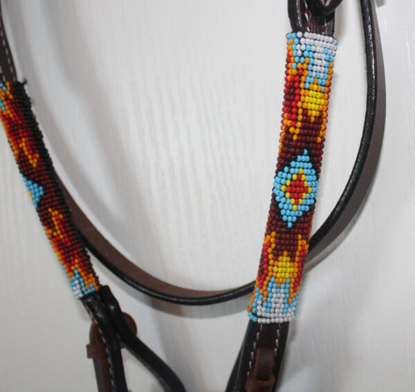 One Ear Leather Headstall